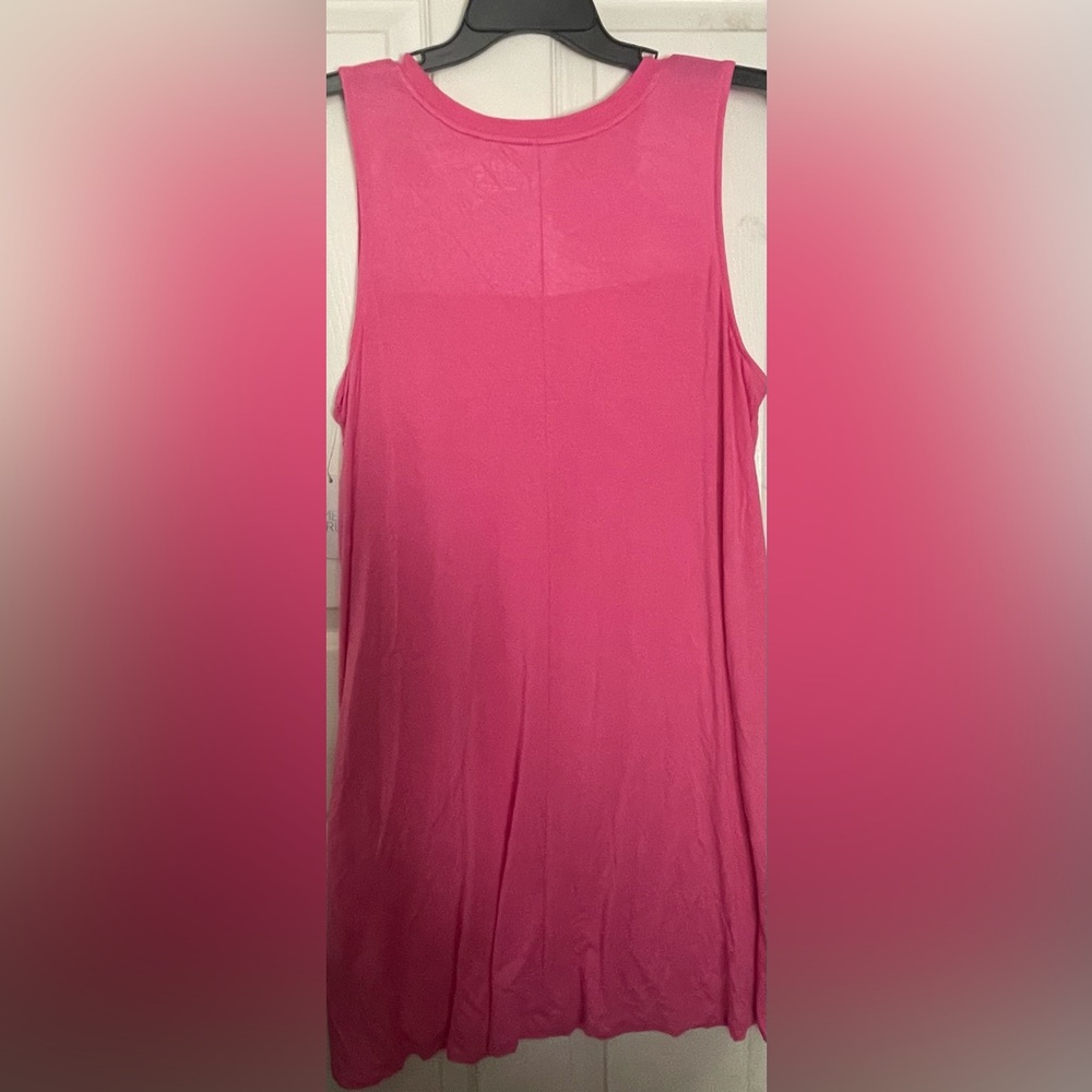 Time‎ and Try Women’s Pink Sleeveless Dress! NWT! Size XXL! - Picture 4 of 4